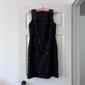 Ralph Lauren sleeveless, sequined evening dress